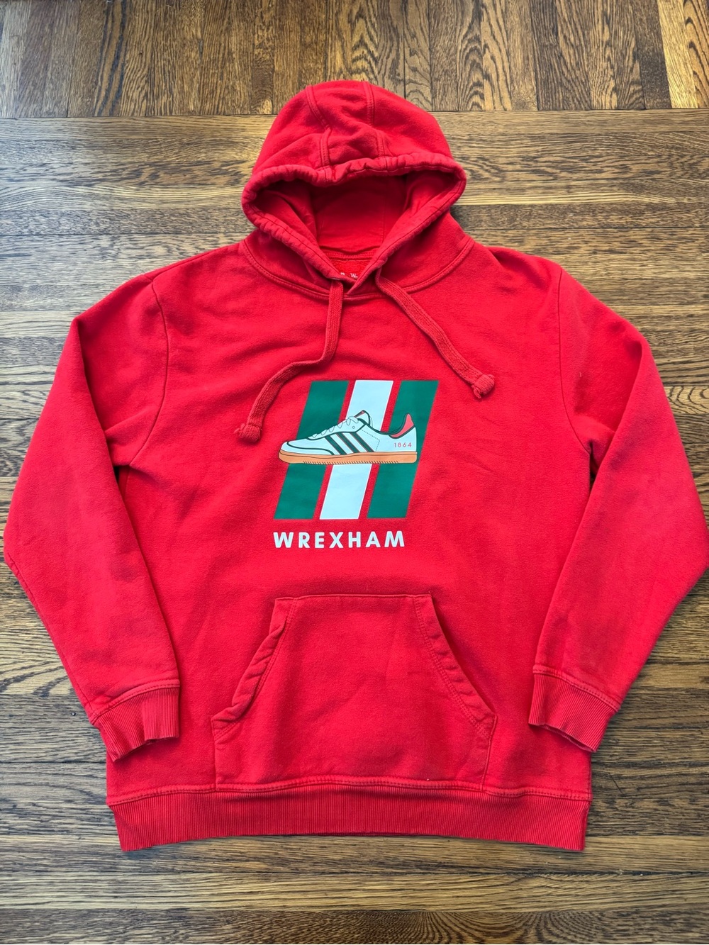 WREXHAM SAMBA TRAINER REVIVAL HOODIE.